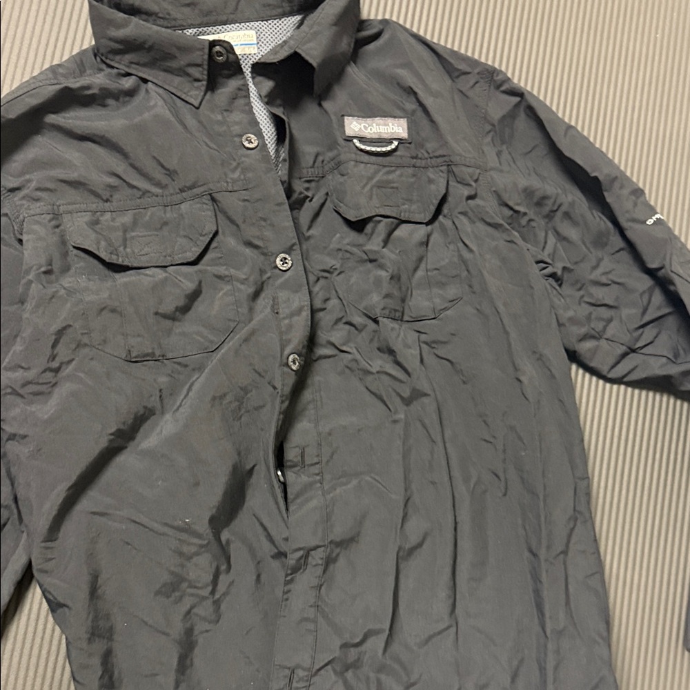 Columbia Charcoal Long Sleeve Shirt